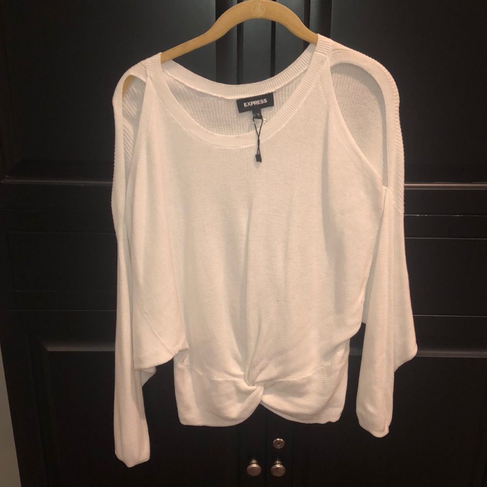 Peek shoulder Express sweater S